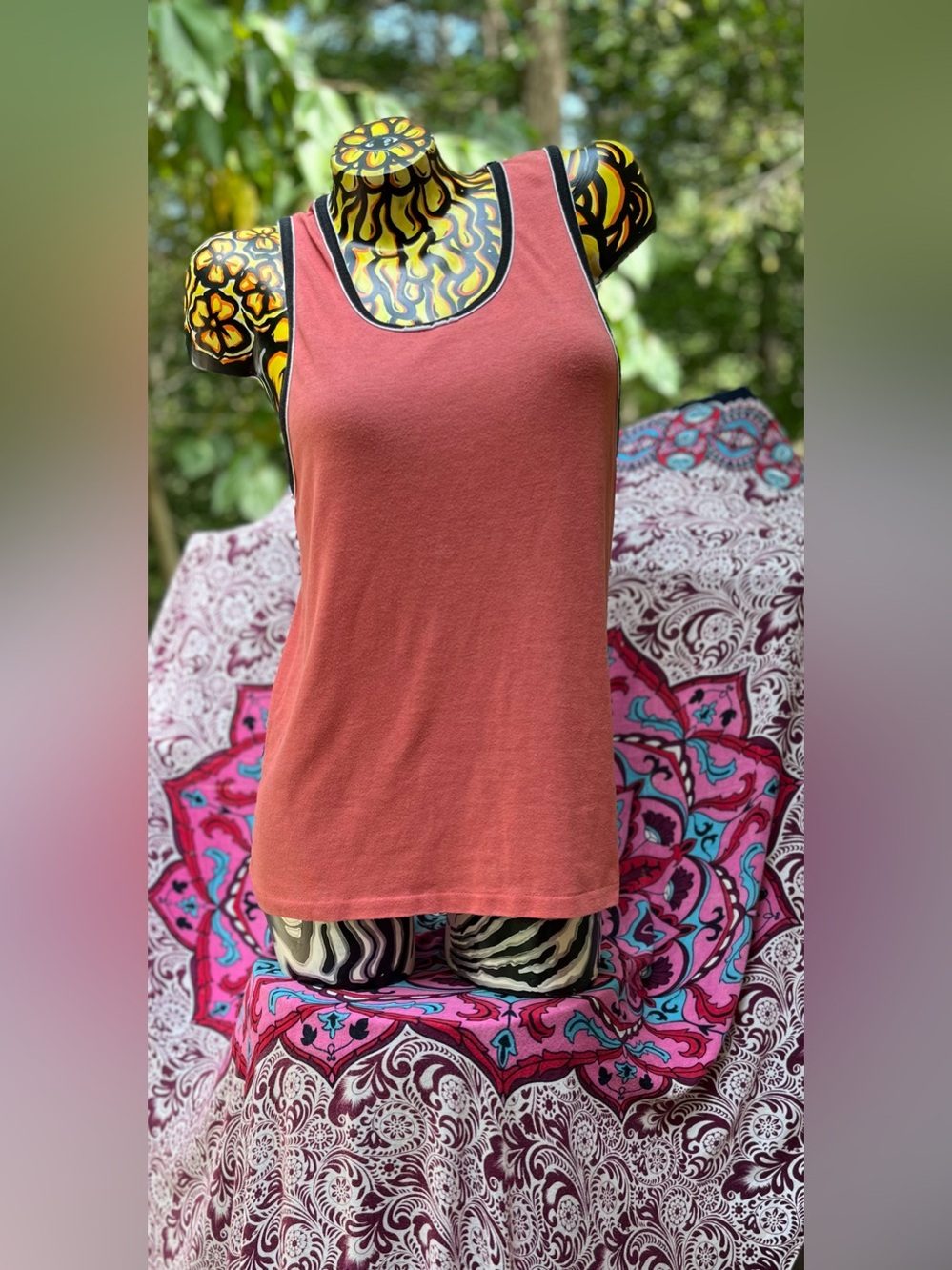 Alternative Apparel Women's Rust Scoop Neck Tank